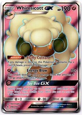 Whimsicott GX 206/214 SM Unbroken Bonds Full Art Ultra Rare Pokemon Card - NM on eBay