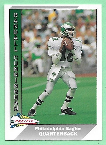 Randall Cunningham #385 1991 Pacific card