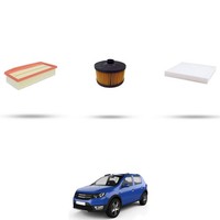 Hoffcar Set Service - 3 Filter FüR Dacia Sandero II 1.0 Tce 74Kw Von