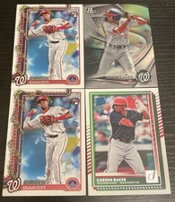2022-25 Topps 4 Card Lot Washington Nationals RC Darren Baker