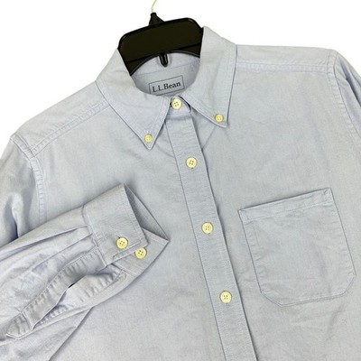 L.L. Bean Button Down Shirt Womens XSP Preppy Coastal Oxford Basic Minimalist