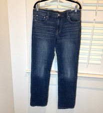 Lucky Brand Women's Sweet Mid Rise Straight Jeans in Blue NWT Size 12/31