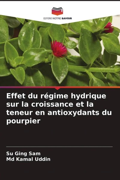 Su Ging Sam (U. A.) | Effet Du RéGime Hydrique Sur La Croissance Et La Teneur...-image
