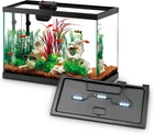 10-Gallon Aquarium Starter Kit with Smart Filtration & LED Lighting