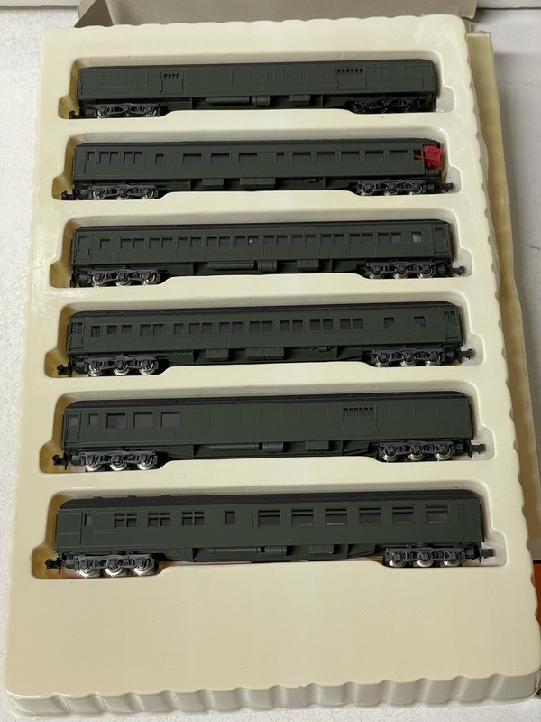 Vintage 1987 Con-Cor Heavyweight Passenger Cars Undecorated N Scale 0003-570000