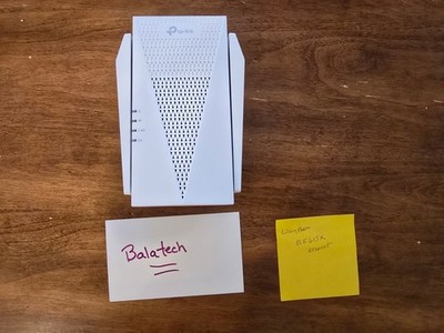 TP-Link RE615X AX1800 Wi-Fi 6 Range Extender - Used Working