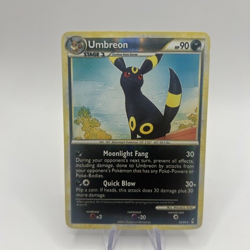 Pokemon TCG 2011 Holo Rare Umbreon Card Call of Legends 22/95