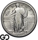 1917 Standing Liberty Quarter Type 1 VF Silver 25C Philadelphia