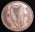 #868 - Ireland - 1933 - Florin - Silver - KM.7