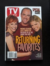 TV Guide September 7-13 2002 Returning Favorites No Label Phoenix Ed