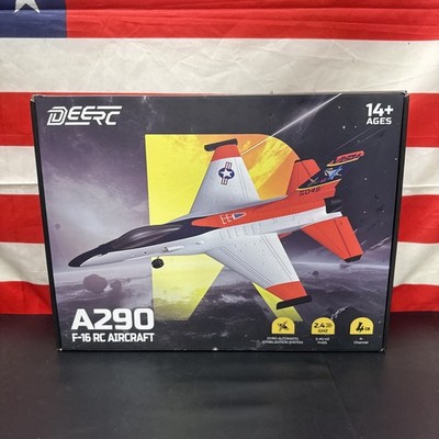 F-16 Style RC Airplane (X-62A Vista), 4-Channel Remote Control Jet with 6-axi...