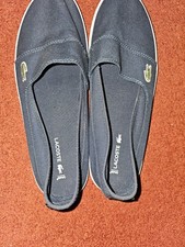 Lacoste Marice 217 2 Women Size 8 UK Navy Blue Trainers Shoes