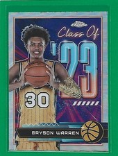 2022-23 Topps Chrome OTE Overtime Elite - Class Of… Bryson Warren #CO-18 