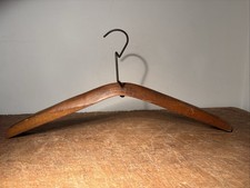 Vintage 1920s Curtis-Leger Fixture Co., Chicago, Il., Large 18  Wood Hanger