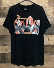 Las Vegas Flamingo Hotel & Casino Flocking Drunks T-Shirt Size M