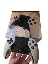 Sony PlayStation DualSense Edge wireless controller white PS5 No sticks Working 