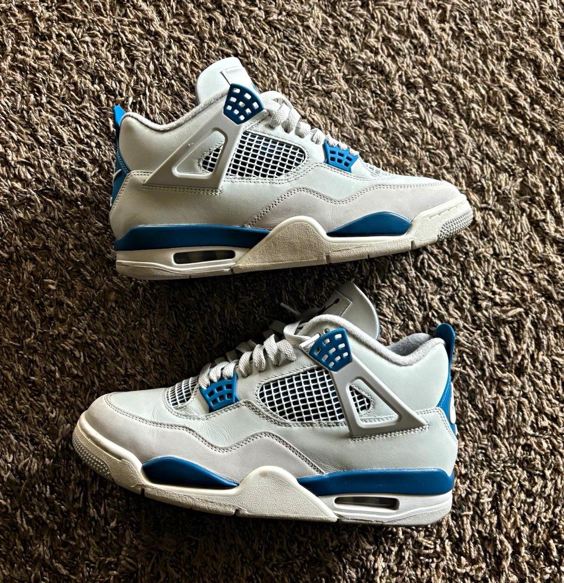 Jordan 4 Retro Blue for Sale - Authenticity Guaranteed - eBay