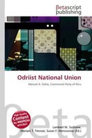 Lambert M. Surhone (U. A.) | OdriíSt National Union | Taschenbuch | Englisch