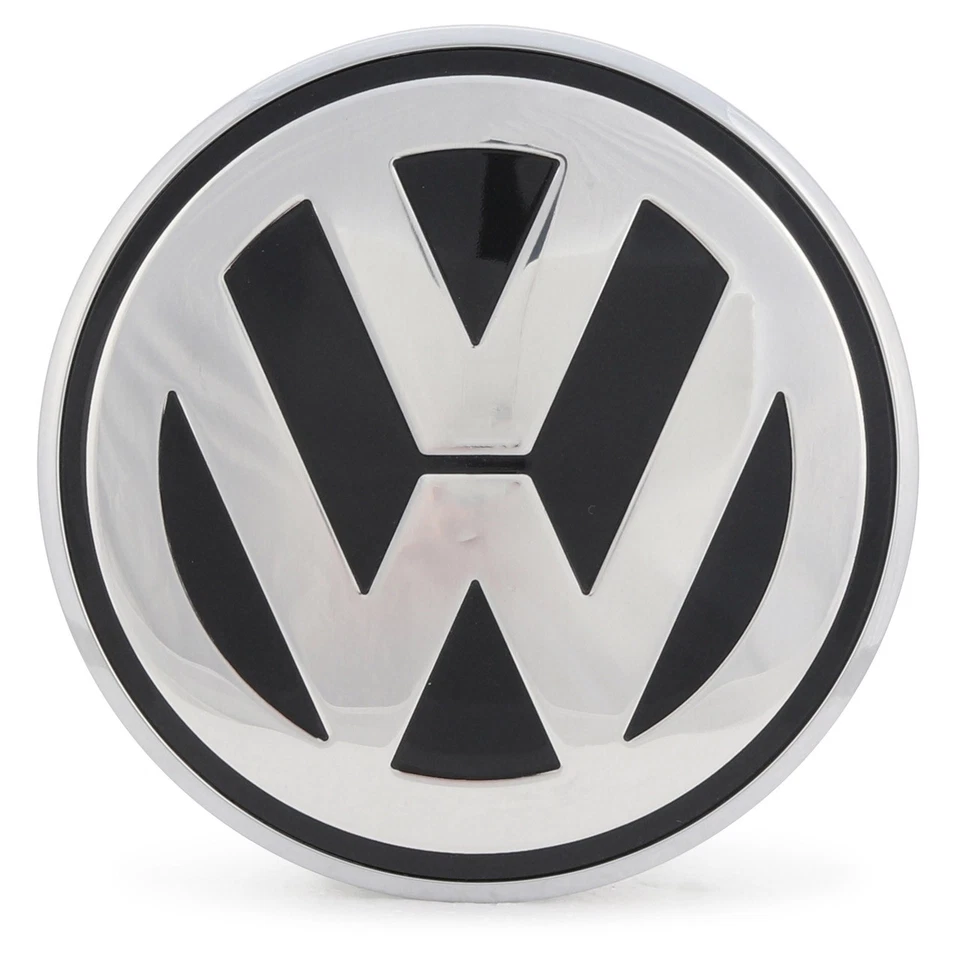 ORIGINAL VW Emblem Logo Heckklappe Chrom Grau New Beetle bis 2005 1C0853630K WV9 - Bild 2 von 3