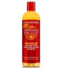 Creme of Nature Argan Oil Shampoo Moisture  Shine Shampoo Sulfate Free Hair ...