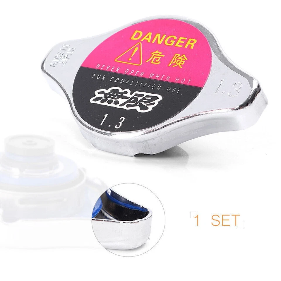 Alu Radiator Cap 1.3kg/cm 9mm For Honda Acura S2000 CR-V Legend TSX RL RDX ZDX - Image 2 of 4