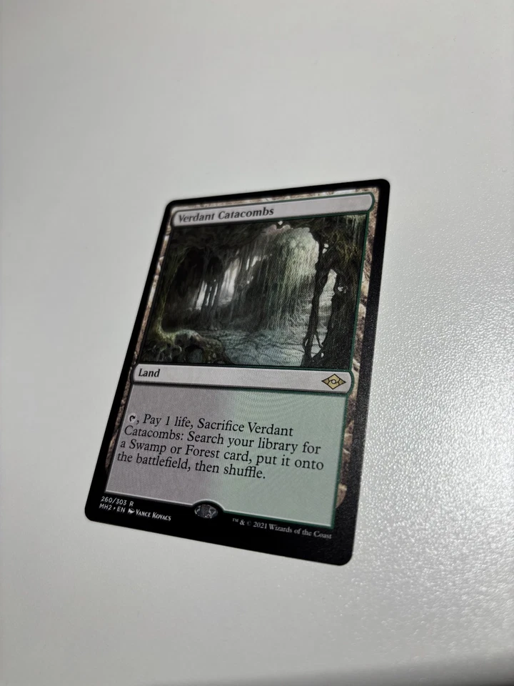 MTG MAGIC Verdant Catacombs - 260/303 -  Modern Horizons 2  -NM Mint! - 2021 - Image 3 of 4
