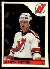 1985-86 O-Pee-Chee Aaron Broten New Jersey Devils #249