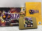 Legend of Zelda: Majora's Mask N64 Authentic Collector’s | Damaged Box See Pics