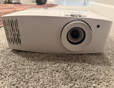 Optoma UHD 50X 4K UHD DLP Home Theater Projector White HDR 3400 Lumens