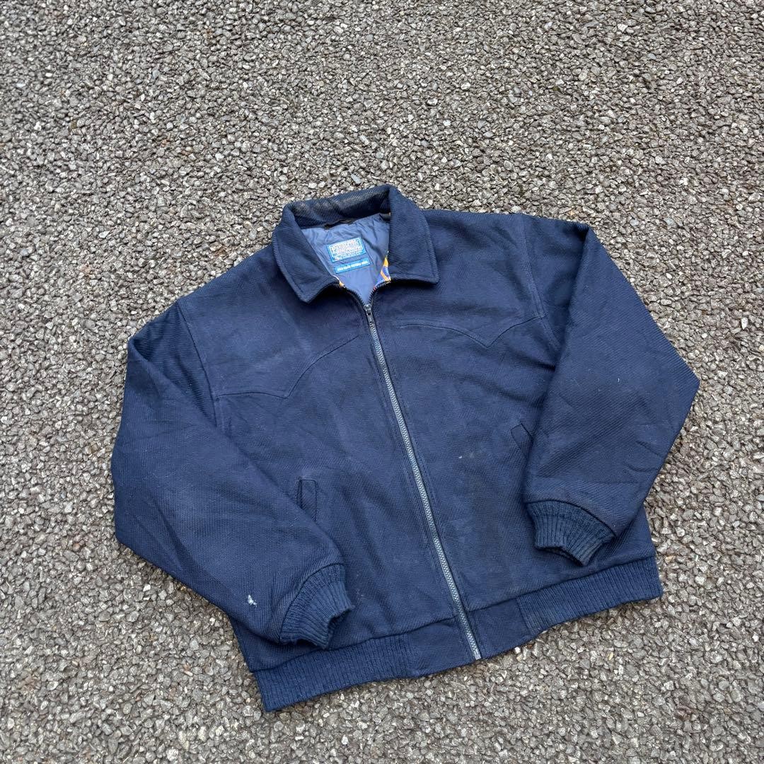 Pendleton Wool Jacket 70s Native Pattern Insulate… - image 2