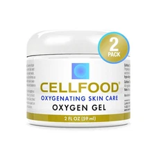 Cellfood Oxygen Gel - 2 oz, 2 Pack - Tightening and 2 Fl Oz (Pack of 2) 