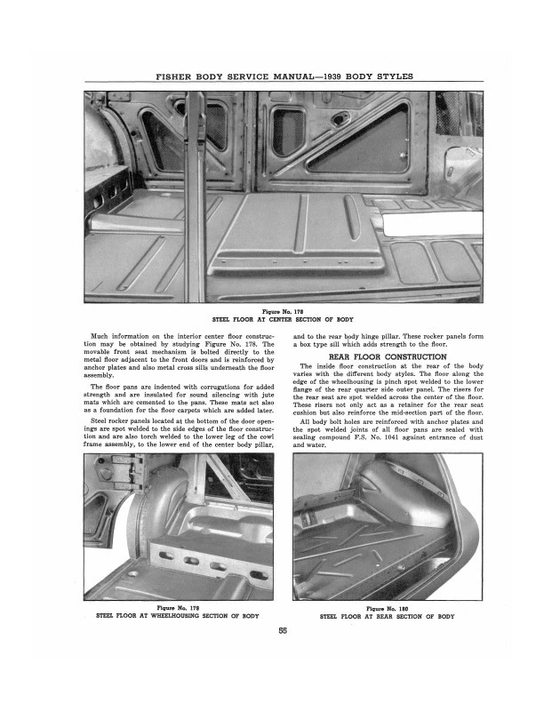 Libro de servicio de reparación 39 40 manual de carrocería Buick 1939 1940 Foto 4 de 4