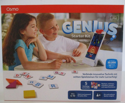 Osmo Genius Starter Kid Lernspiel für iPad 6 - 10 Jahren Lernen mit Spaß
