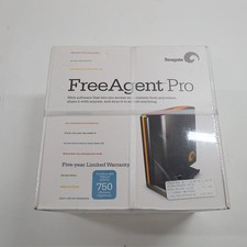 New Seagate 3.5" FreeAgent Pro 750GB USB 2.0 HDD