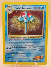 Misty's Tentacruel Gym Heroes Holo Rare No. 10/132 Pokemon - 2000 on eBay