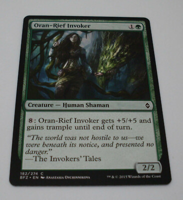 MTG Karte - Oran-Rief Invoker - Creature - Human Shaman- Magic the Gathering Neu