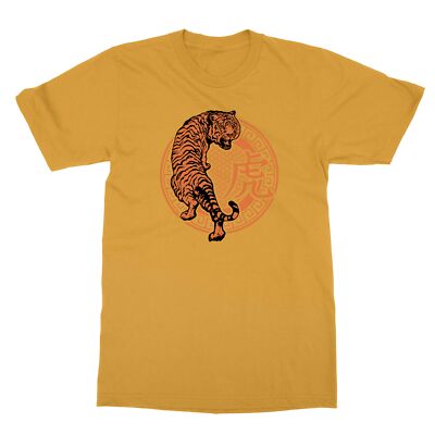 Traditional Japanese Tiger Unisex Tee Tshirt