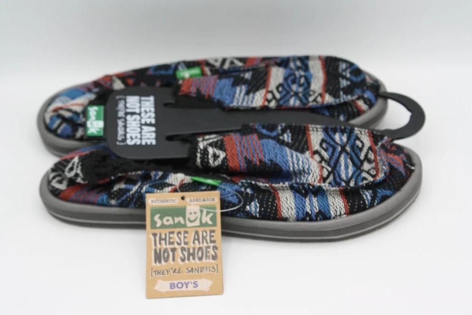 SANUK BOY’S DONNY CHILL ACERA SURFISTAS NATIVOS MULTI TALLA 2 NUEVO CON ETIQUETAS LISTA $50 Foto 4 de 4