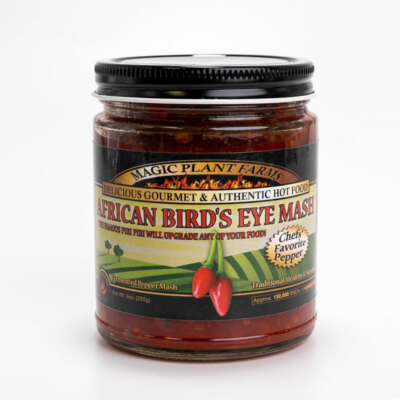 African Bird's Eye Pepper Mash | Piri Piri (Peri Peri) Chili Pepper 100% Natural