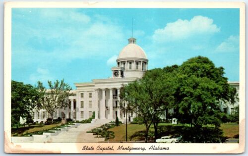 Postcard - State Capitol - Montgomery, Alabama - Afbeelding 1 van 2