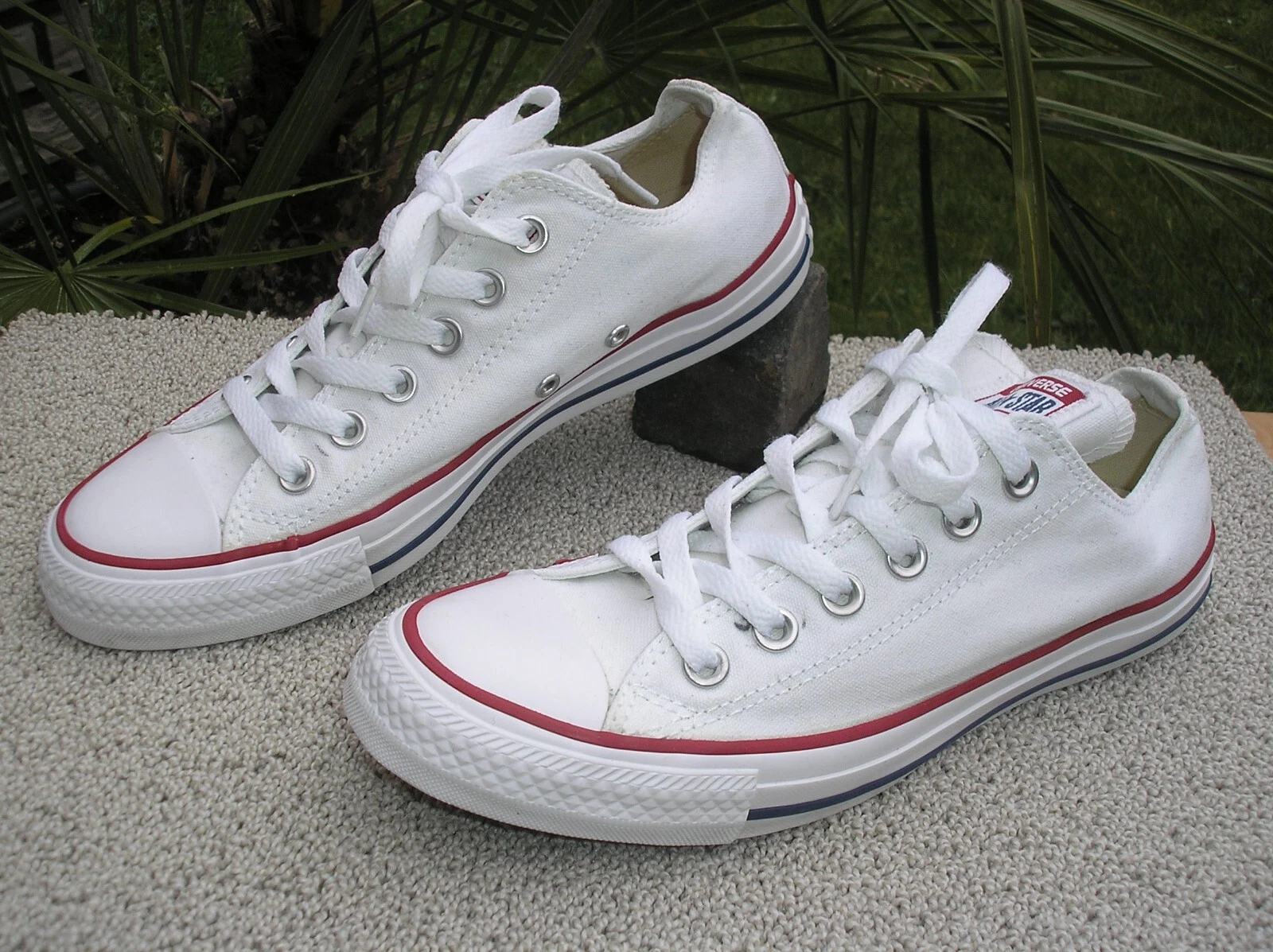 Sneaker originali CONVERSE Chucks LO taglia 39 bianche TOP!!!