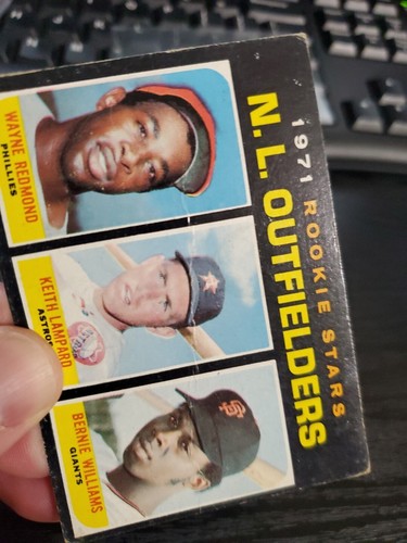 1971 Topps #728 NL Rookie Outfielders - Picture 5 of 5