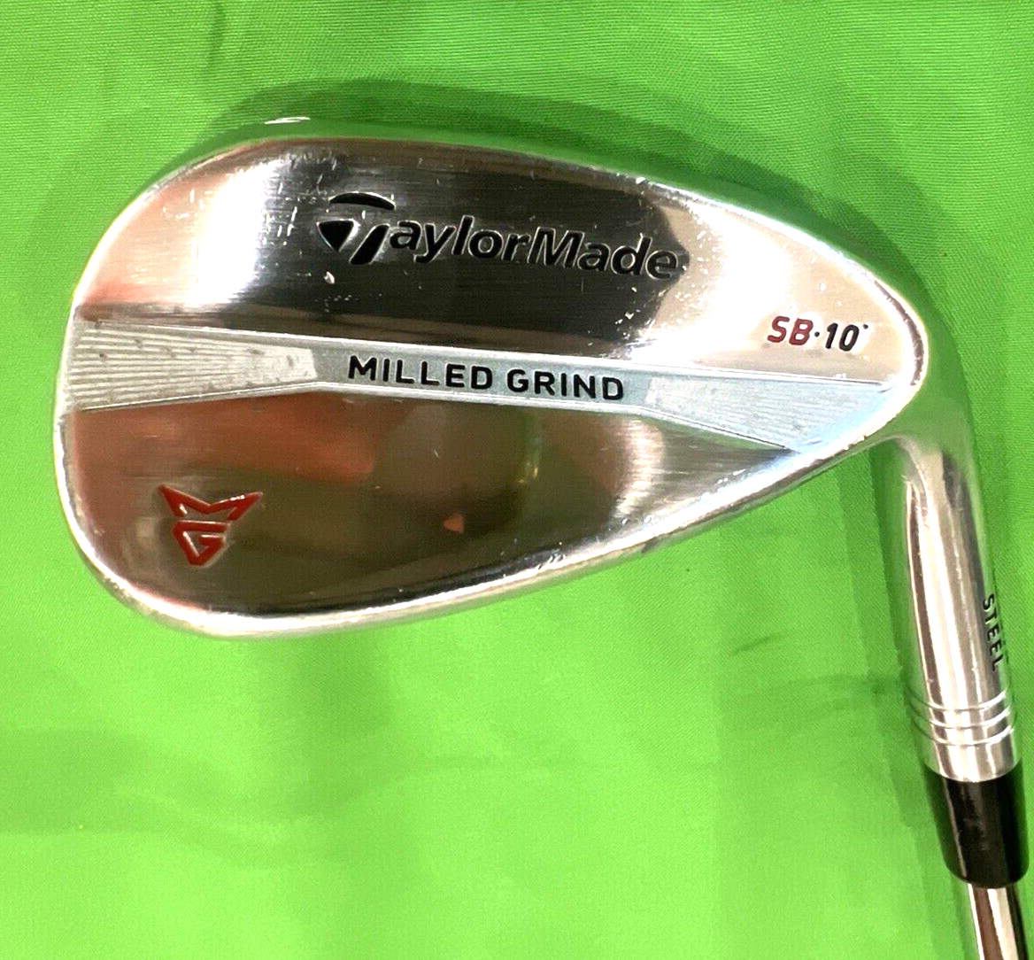TaylorMade Milled Grind Satin Chrome 60* SB-10 Lob Wedge RH 35