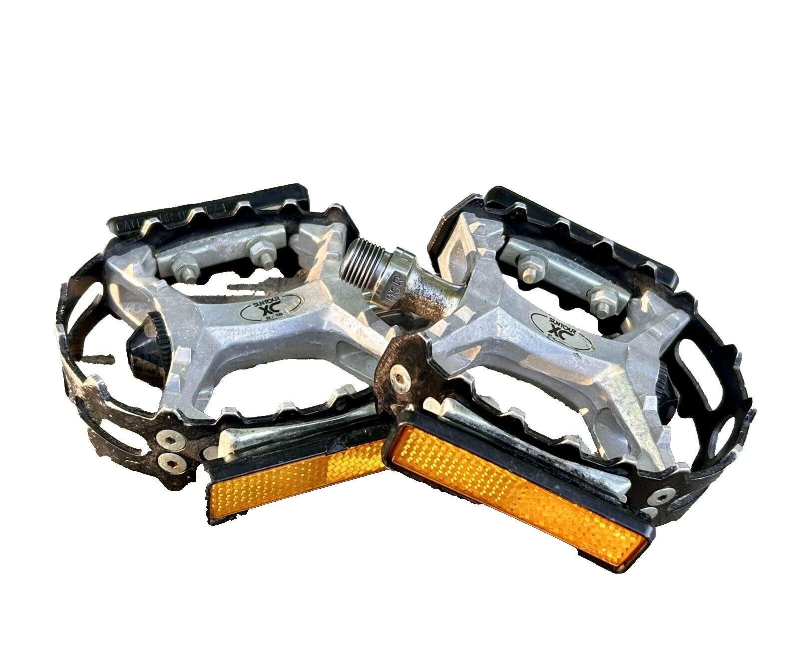 Pedales de bicicleta de aluminio Suntour