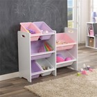 kidkraft wall storage unit white