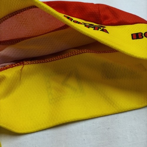Bandana Sottocasco Ciclismo Bici Da Corsa Cicli Botta Giallo Rosso - Foto 6 di 6