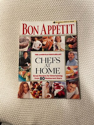 Bon Appetit Cooking Magazine American Chefs at Home Special September ...