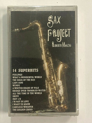 ROBERTO MANZIN - SAX PROJECT - MC MUSIKKASSETTE NEU UND VERSIEGELT