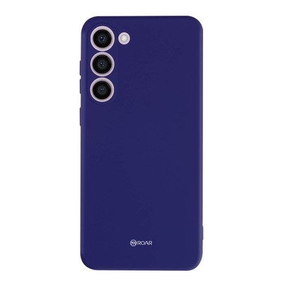 Roar Colorful Jelly dünne Silikonhülle für Samsung S23 Plus, Dunkelviolett