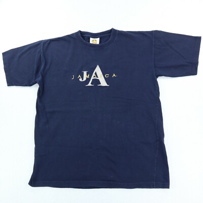Vintage Jamaica Calvin Klein Parody T-Shirt Men's XL Blue